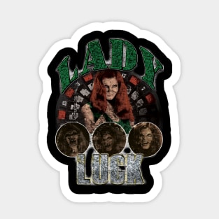 LADY LUCK VINTAGE Sticker